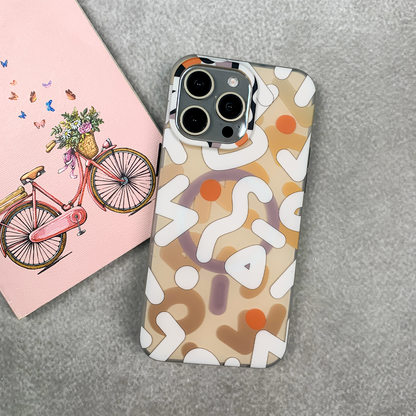 Abstract Graffiti Pattern Case - White