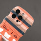 Cute Striped Pattern Case
