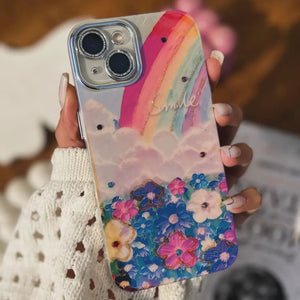 Vibrant Petal Rainbow Case
