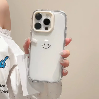 Smiley Clear Grip Case