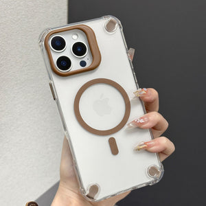 Transparent Magnetic Shockproof Case