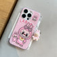 Pink Labubu Monsters Case