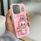 Pink Labubu Monsters Case