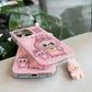 Pink Labubu Monsters Case