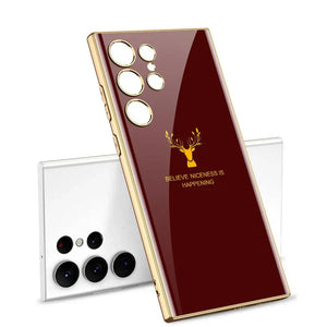 Inspirational Deer Protective Case-wine