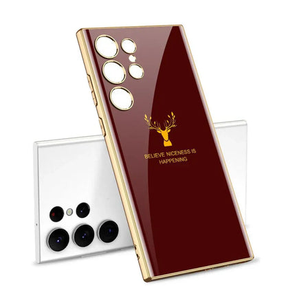 Inspirational Deer Protective Case-wine