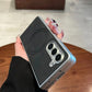 Retro Leather Case - Black