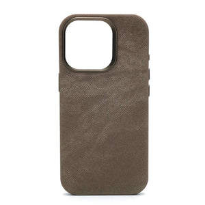 Velvet Edge Leather Case - Brown