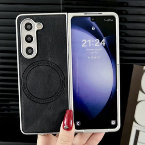 Retro Leather Case - Black
