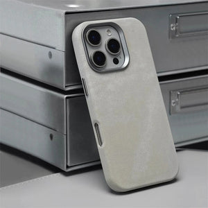 Velvet Edge Leather Case - Natural
