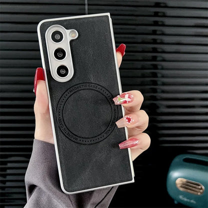 Retro Leather Case - Black