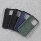 Diamond texture leather Case - Green