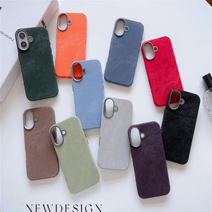 Velvet Edge Leather Case