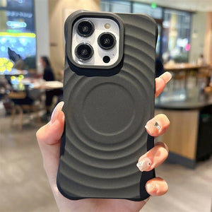 RippleWave MagSafe Grip Case - Black