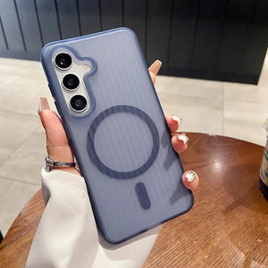 Striped Armor Case - Blue