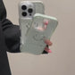 Love Yourself Smiley Phone Case - Cyan