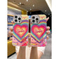 iPhone 14 Series - Heart Pattern Barbie Case