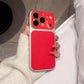 UrbanLeather Texture Red Case - iPhone