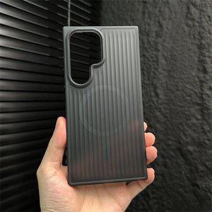 Striped Armor Case - Black