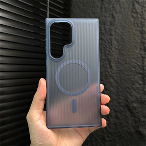 Striped Armor Case - Blue