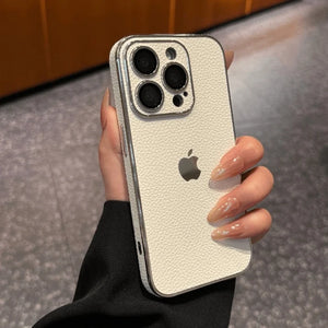 Luxe Leather Shield Case