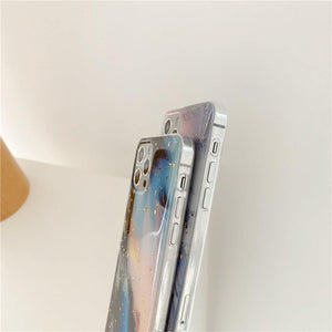 Chic Liquid Marble Texture Case