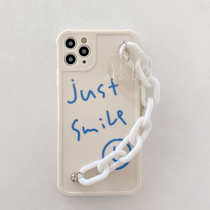 iPhone - Just Smile Case With Bracelet