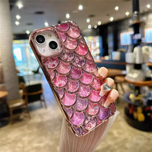 Glitter Mermaid Pattern Case