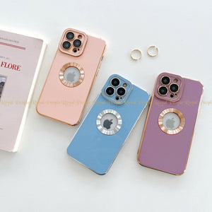 Electroplating Logo Cut Protective Case