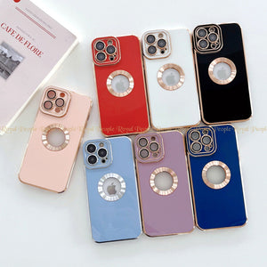 Electroplating Logo Cut Protective Case