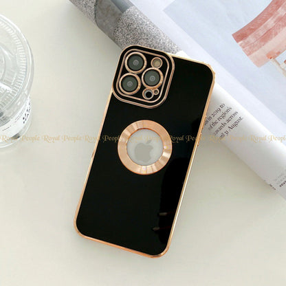 Electroplating Logo Cut Protective Case