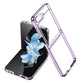 Galaxy Z Flip Series - Luxury Glitter Transparent Case